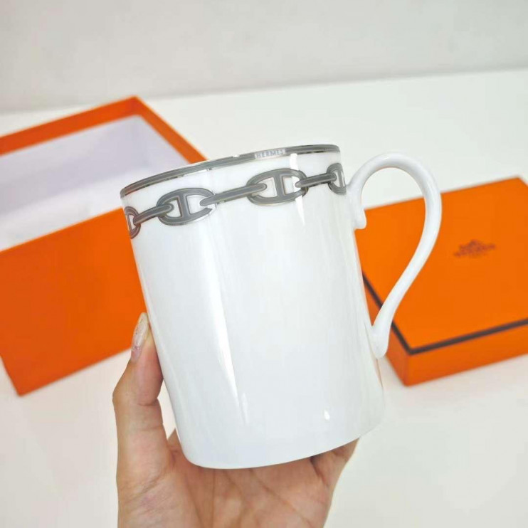 Набор кофейных пар Hermes Chaine d’Ancre 230 мл 