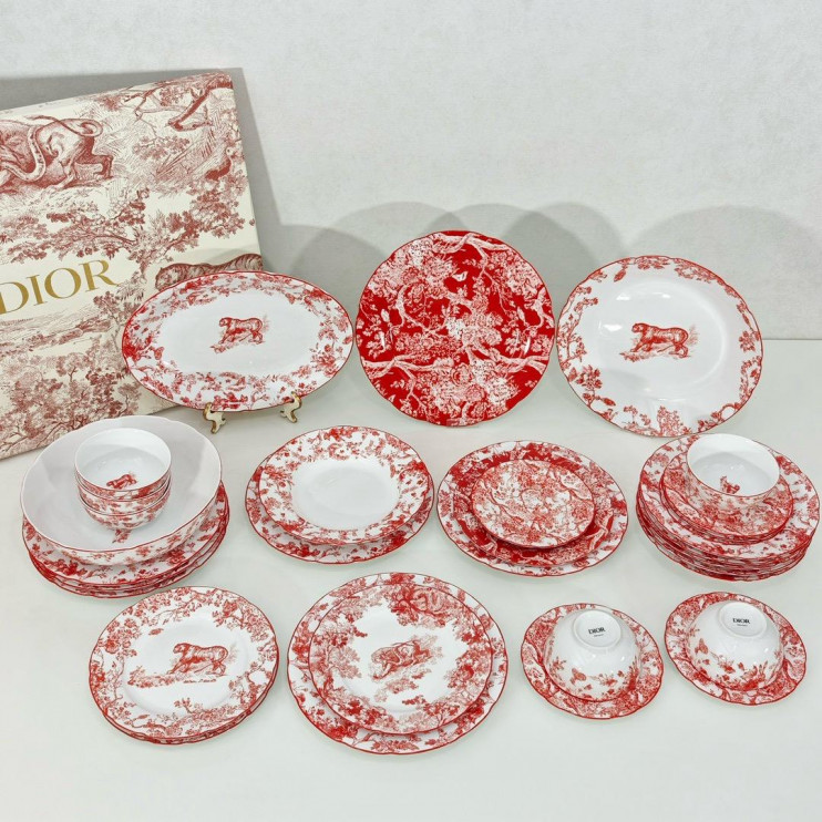 Столовый сервиз Christian Dior Toile de Jouy 6 персон