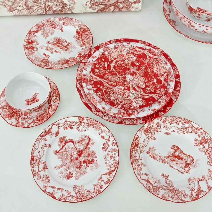 Столовый сервиз Christian Dior Toile de Jouy 6 персон