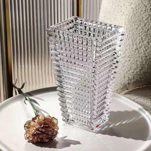 Ваза Baccarat Eye прямоугольная прозрачная 20 см 