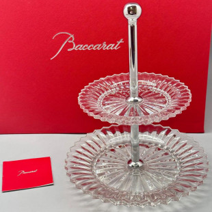 Фруктовница этажерка Baccarat Mille Nuits (13994) двухъярусная