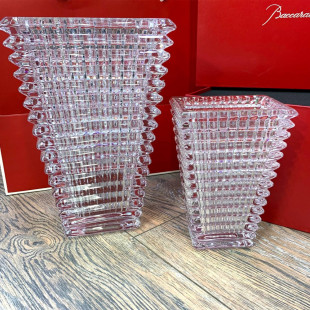 Ваза Baccarat Eye прямоугольная прозрачная 30 см