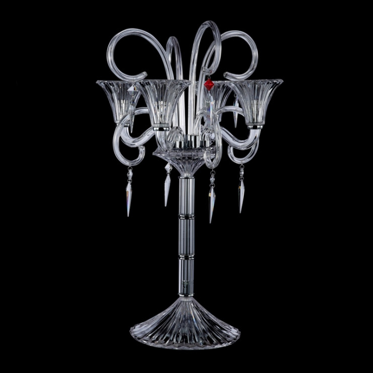 Хрустальная центральная лампа Baccarat с 4 рычагами