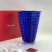 Ваза Baccarat Eye круглая синяя 22 см