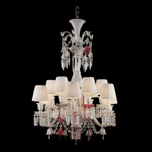 Хрустальная подвесная лампа-люстра Baccarat
