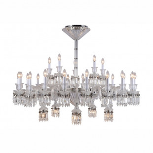 Хромированная хрустальная люстра Baccarat
