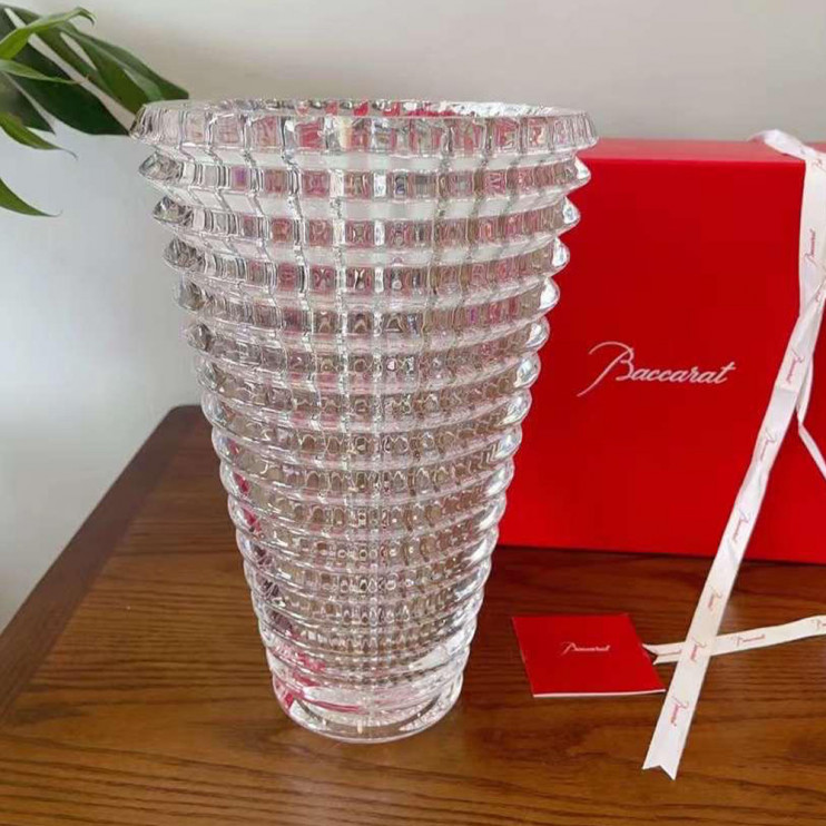 Ваза Baccarat Eye круглая прозрачная 30 см