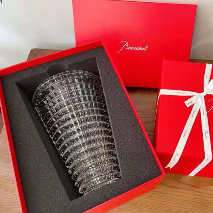 Ваза Baccarat Eye круглая прозрачная 30 см