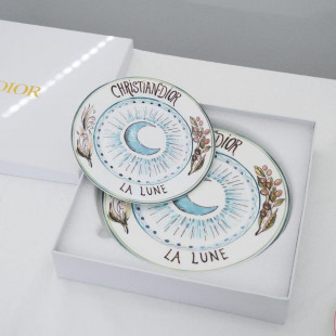 Набор тарелок Christian Dior Tarot and Puglia La Lune 2 шт 