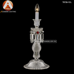 Стильная хрустальная настольная лампа Baccarat
