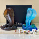 Статуэтка Daum Crustal Cobra Figurine 22*18 см