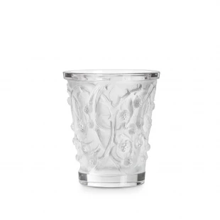Ваза для цветов "Mures" прозрачная Lalique 22 см 