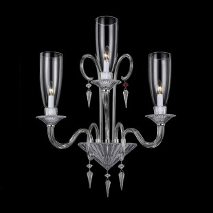 Прозрачное хрустальное бра Baccarat для люстры