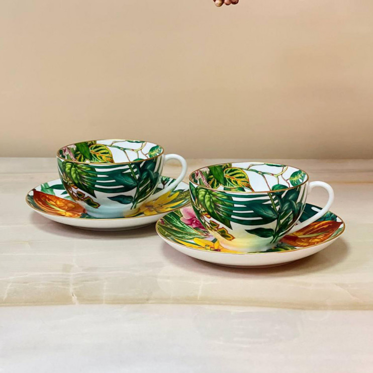 Чайная пара Hermes Passifolia 370 мл