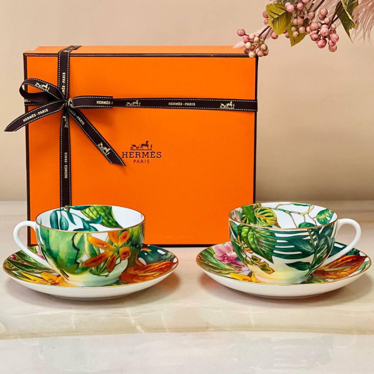 Чайная пара Hermes Passifolia 370 мл