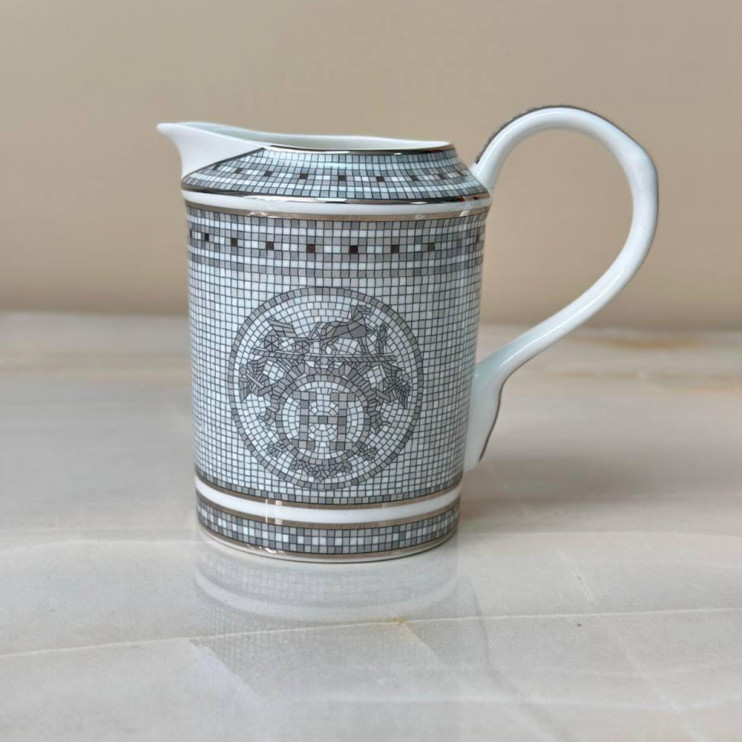 Чайный сервиз Hermes Mosaique platinum на 6 персон