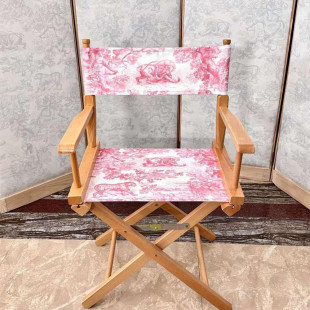 Складной стул Christian Dior Toile de Jouy розовый