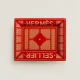 Монетница Hermes красная 21x17 см