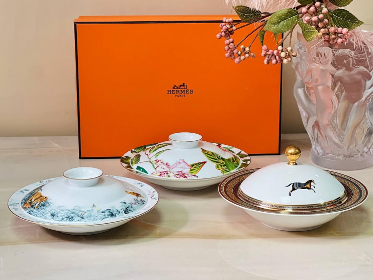 Масленка Hermes Cheval d'Orient 22см