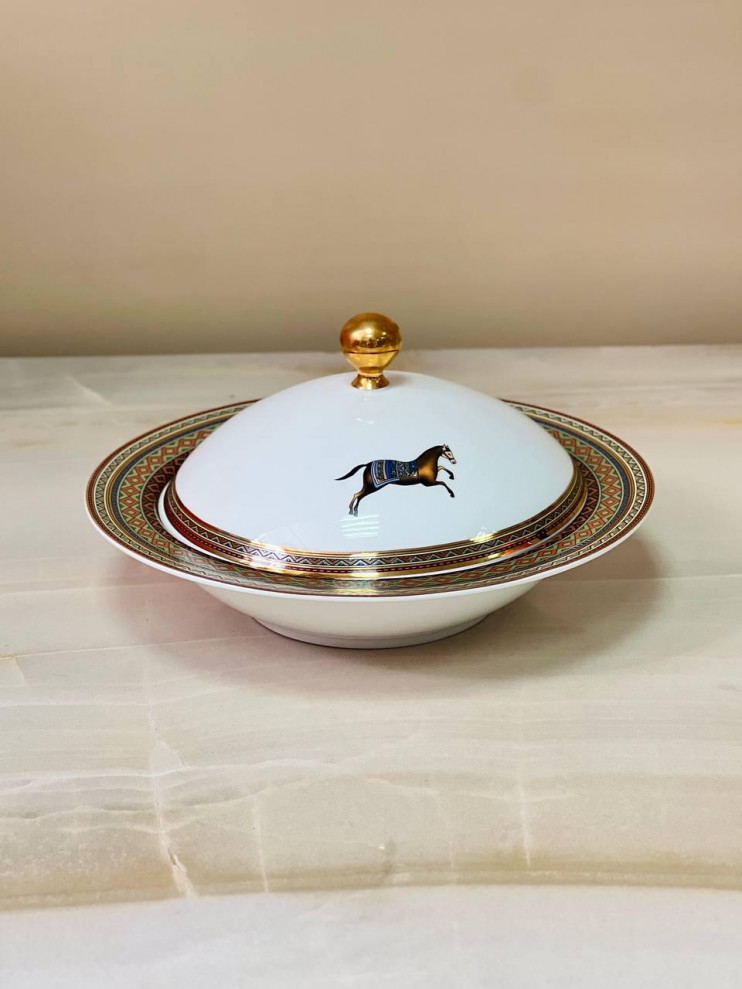 Масленка Hermes Cheval d'Orient 22см