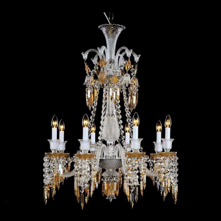 8-Световая Чарльстонская люстра Baccarat
