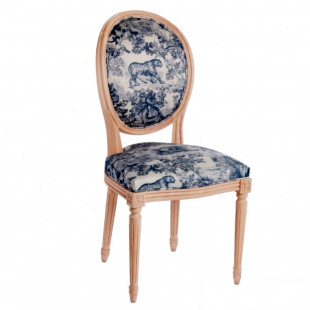 Стул Christian Dior Toile de Jouy синий 1 шт