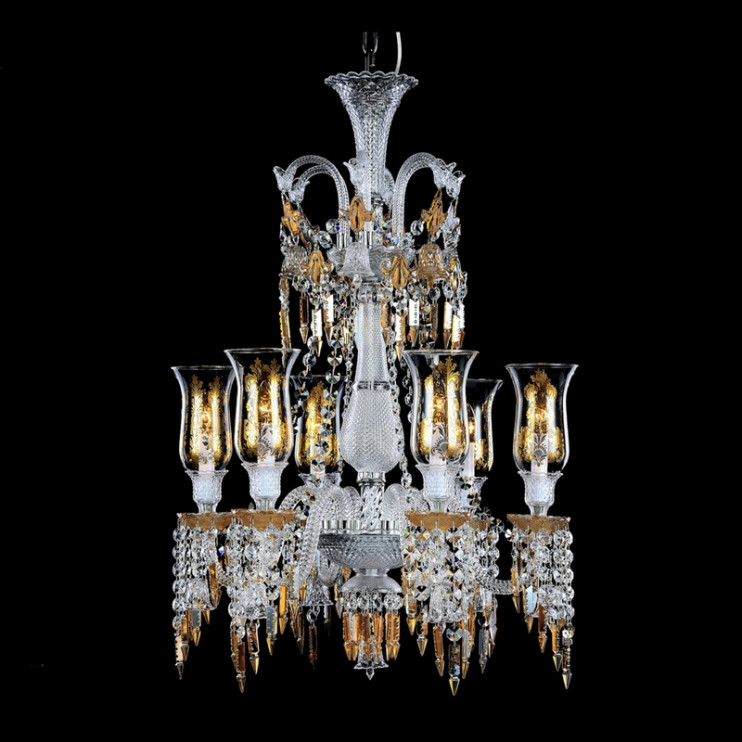 Дизайнерская хрустальная люстра Baccarat на 6 ламп