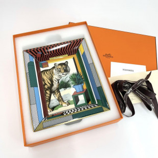 Монетница Hermes тигр 21х17 см