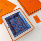 Монетница Hermes синяя 21х17 см