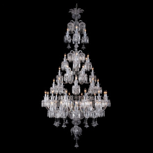 Большая хрустальная люстра Baccarat