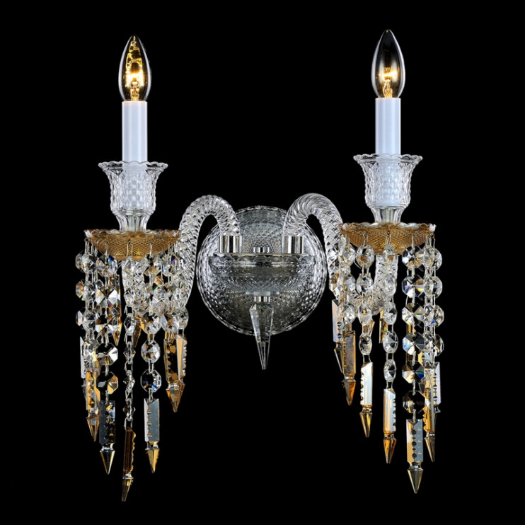 Хрустальное бра Baccarat для украшения интерьера