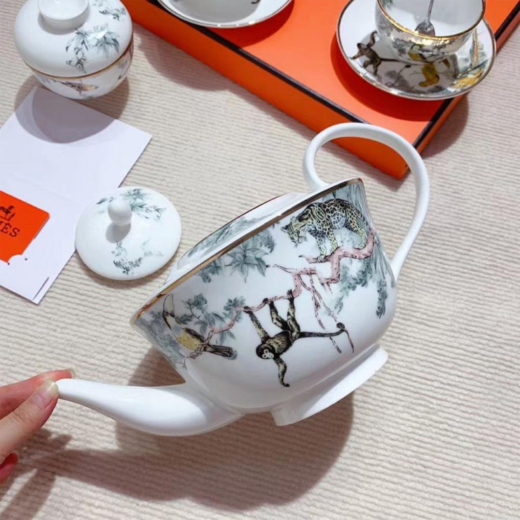 Чайный сервиз Hermes d'Equateur на 6 персон