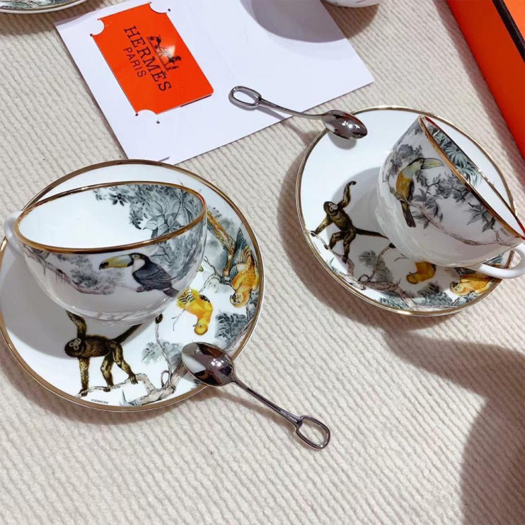 Чайный сервиз Hermes d'Equateur на 6 персон
