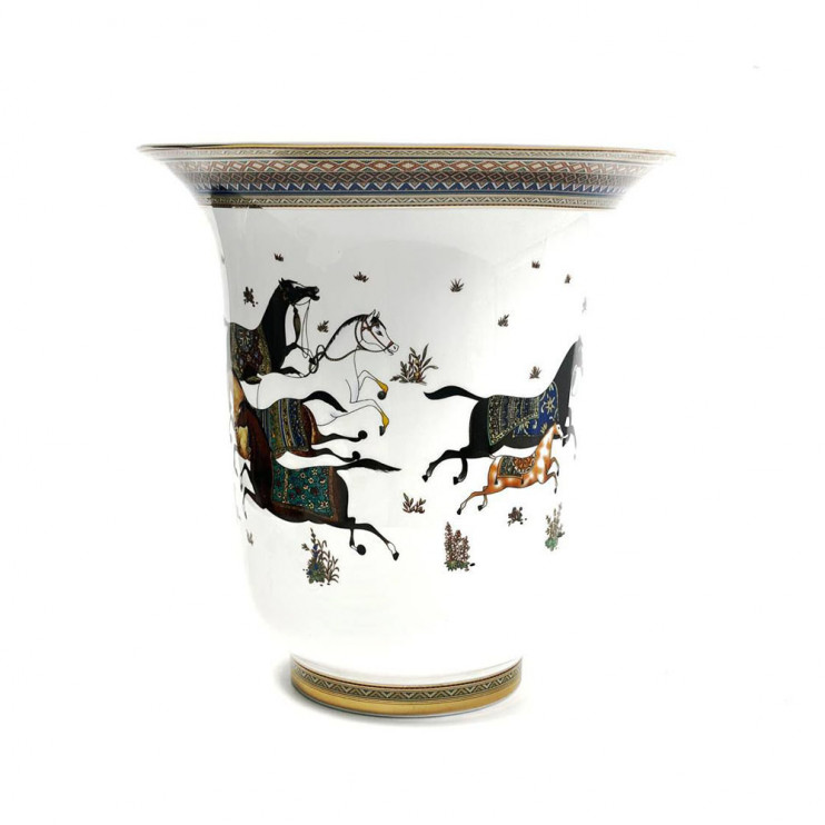 Ваза большая Hermes Cheval d'Orient 28 см