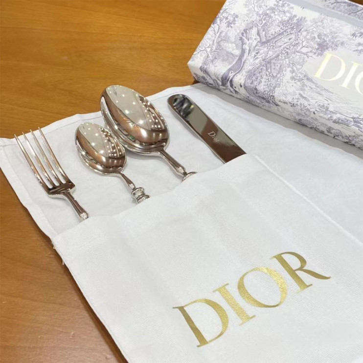 Столовые приборы Dior Silver 4 предмета