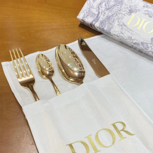 Столовые приборы Dior Gold 4 предмета