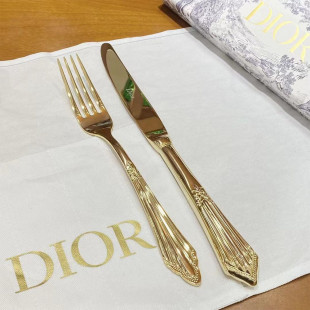 Столовые приборы Dior Gold 4 предмета