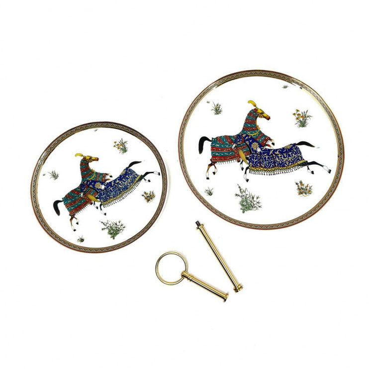 Фруктовница Hermes Cheval d'Orient 2-х ярусная