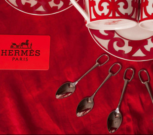 Чайный сервиз Hermes Balcon du Guadalquivir 6 персон