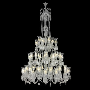 Хрустальная осветительная люстра Baccarat большого размера