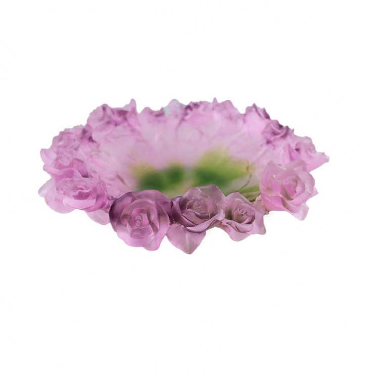 Фруктовница Rose Daum розовая 