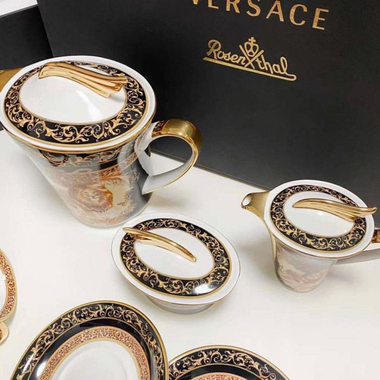 Чайный сервиз Versace 4 персоны