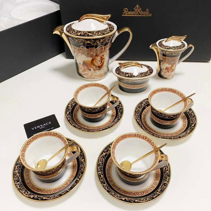 Чайный сервиз Versace 4 персоны