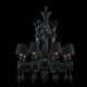 Хрустальная люстра Baccarat с черным блеском
