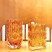 Ваза Baccarat Louxor круглая оранжевая 22 см
