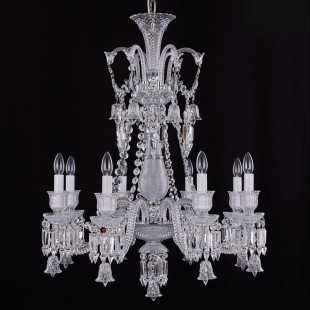 8 Световая хрустальная люстра Baccarat