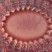 Ваза Baccarat Eye, 30см круглая розовая