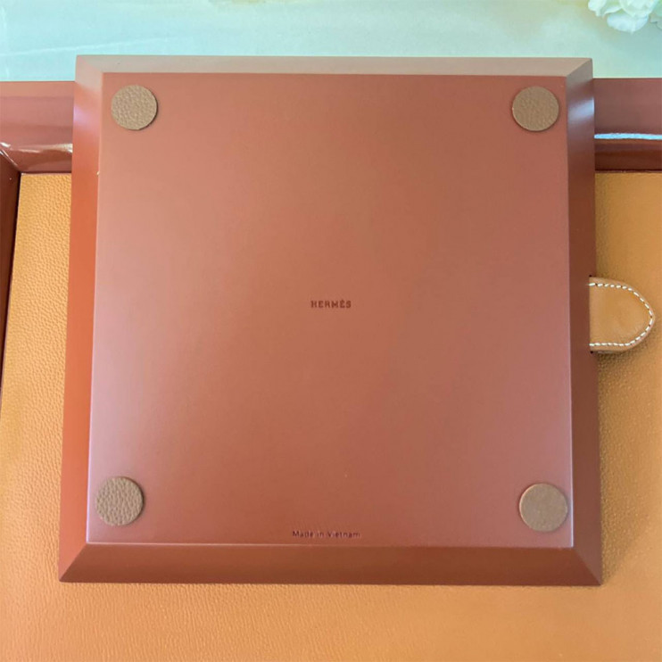 Монетница Hermes коричневая 