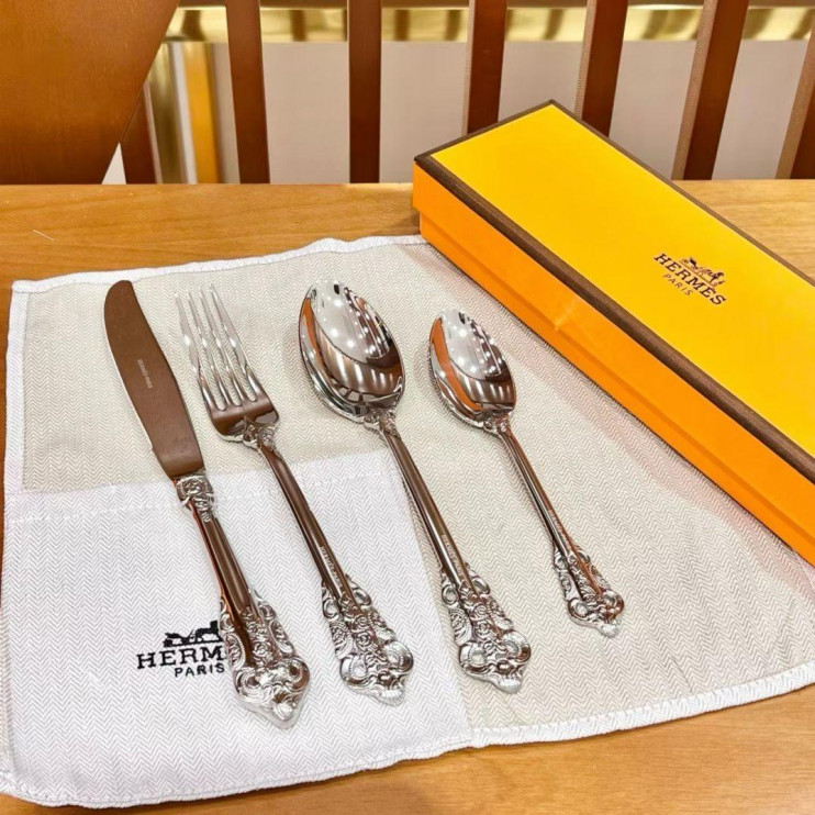 Столовые приборы Hermes Silver