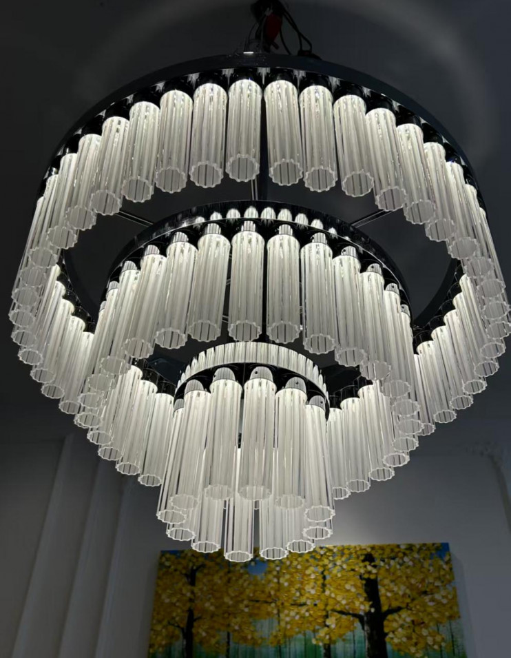Хрустальная люстра Lalique 